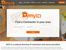 Tablet Screenshot of myindependentcontractor.com
